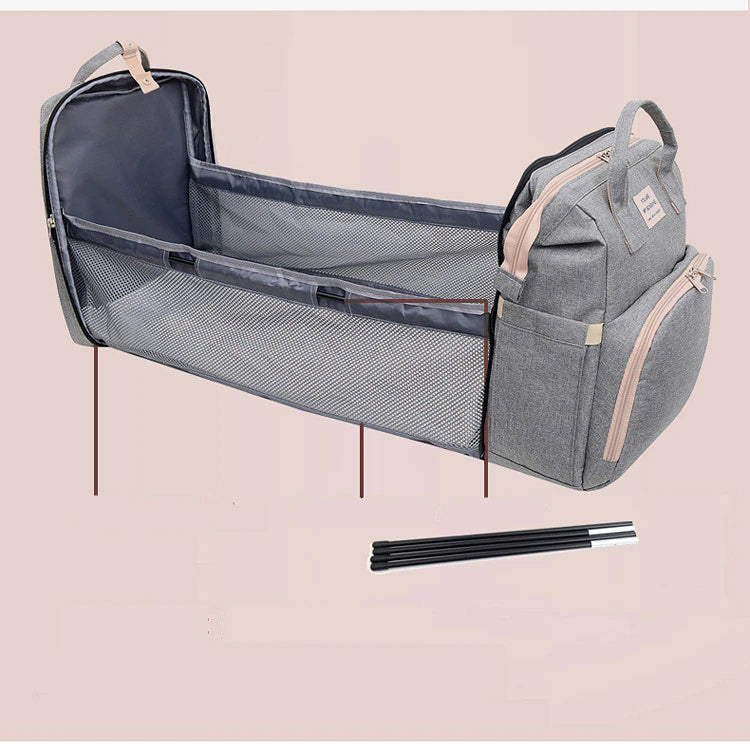 BabbleRo™ Pañalera y Cuna Portátil