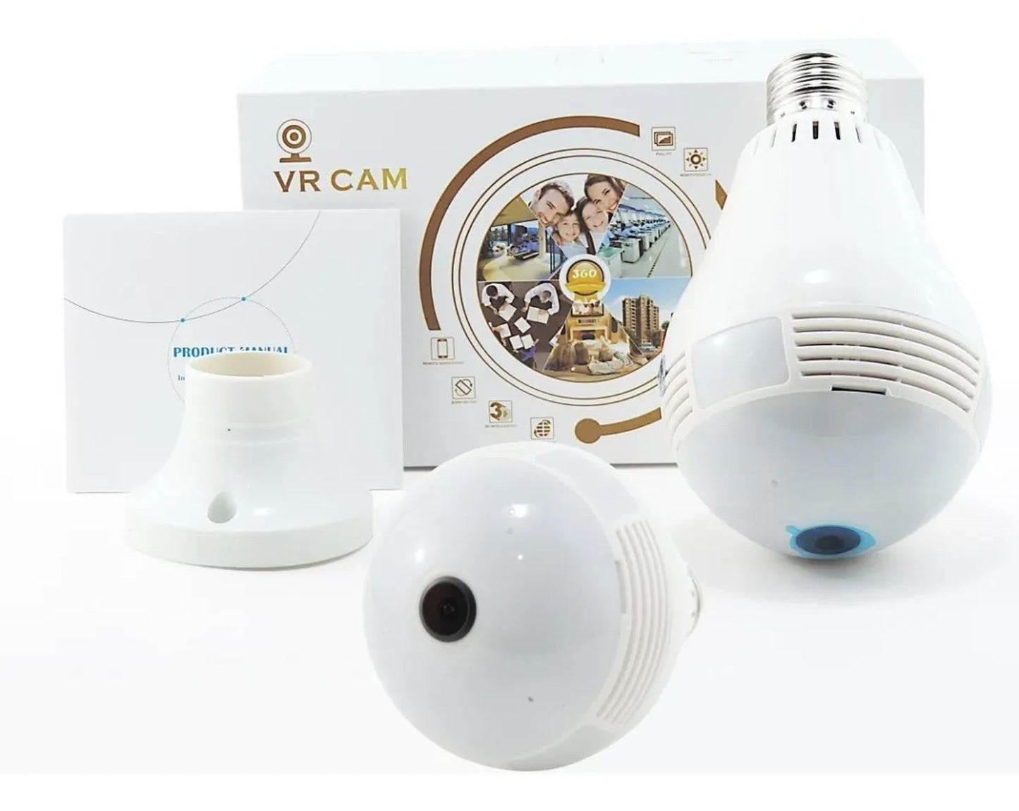 Camara De Seguridad 360 BombilloDiscreta