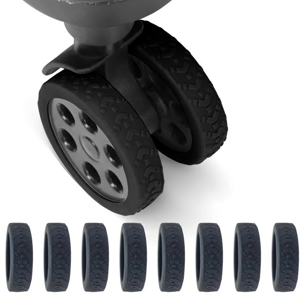 Fundas protectoras para ruedas de maletas de equipaje