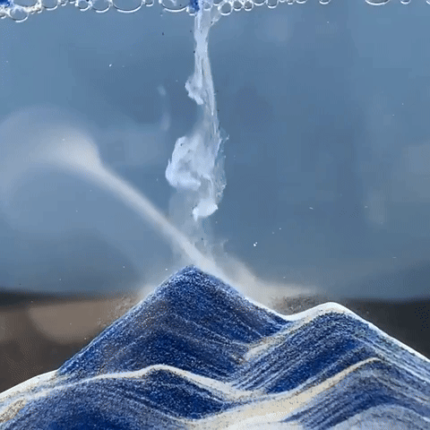 Lámpara de arena movediza 3D