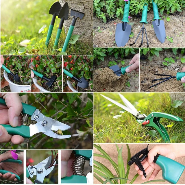 Kit 13 herramientas jardinería