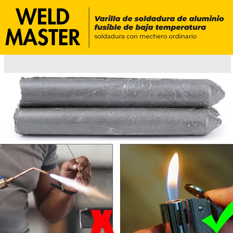 WeldMaster® - Varillas para soldadura instantánea