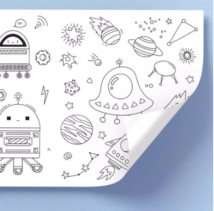 Papel de Dibujo para Niños Rollo Didactico