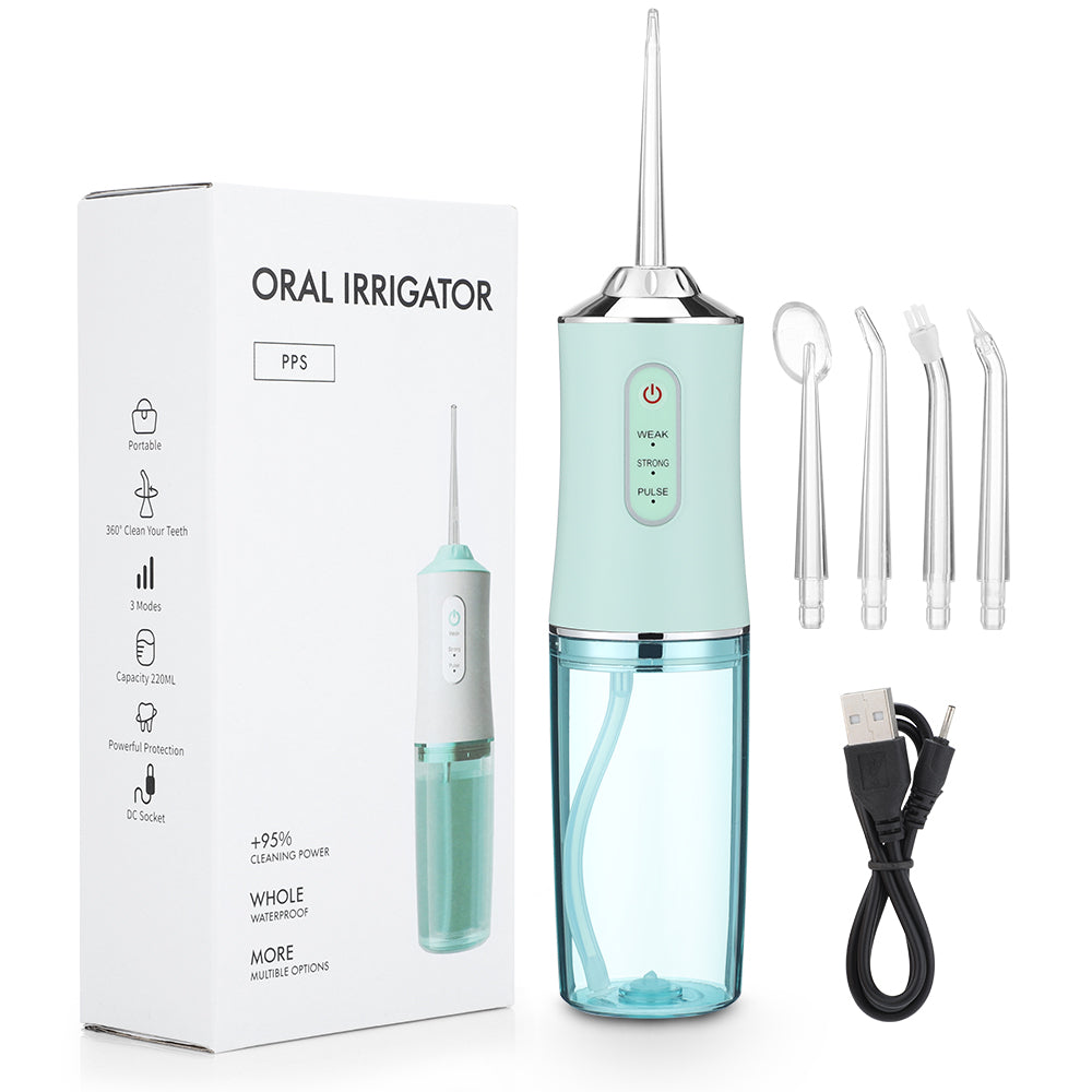 IRRIGADOR DENTAL - DIENTES LIMPIOS TODO EL TIEMPO