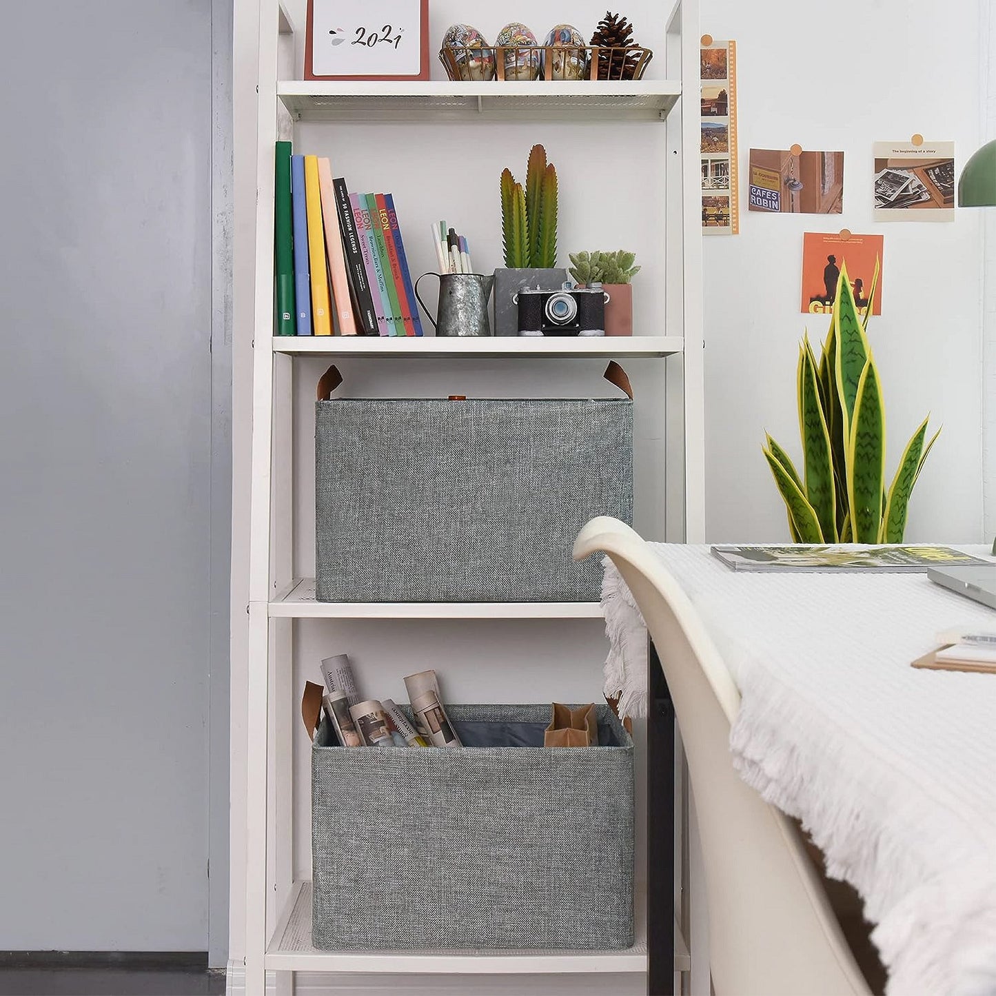 Canasta Caja Organizador Rigido Plegable