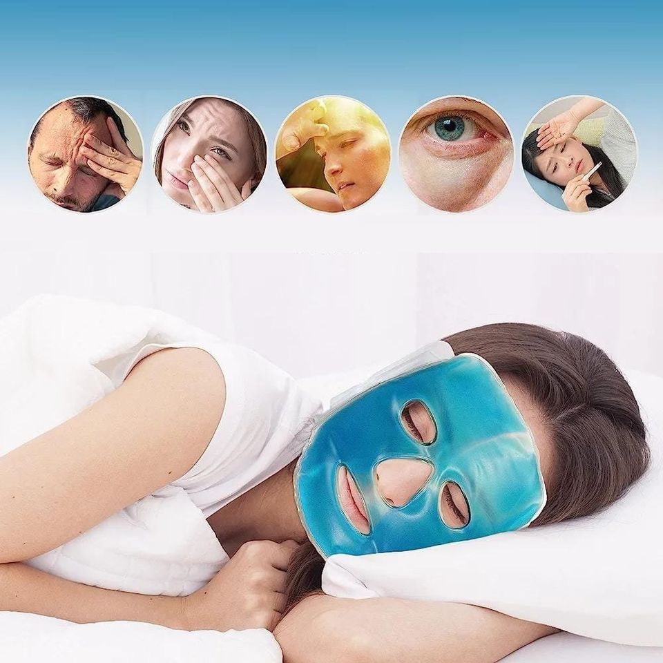 Mascara De Gel Facial Frio Calor Antifaz