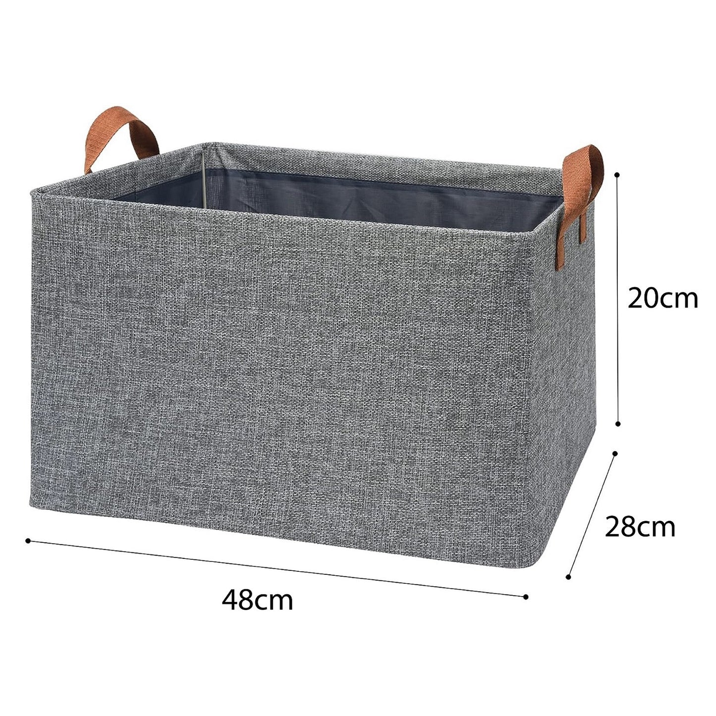 Canasta Caja Organizador Rigido Plegable