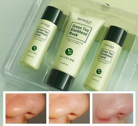 KIT ORIENTAL PUNTOS NEGROS A BASE DE TE VERDE