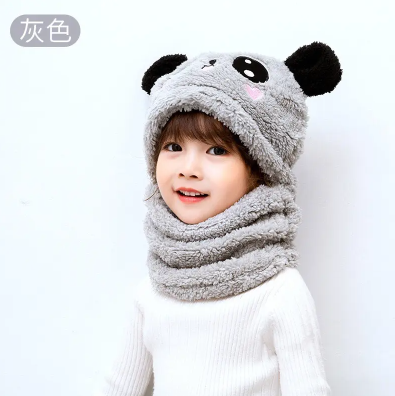 Gorro bufanda unisex para niños