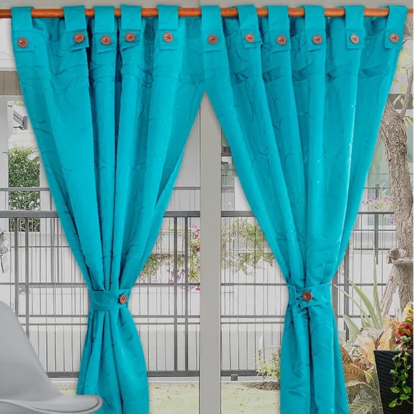 2 CORTINAS 280cmx205cm