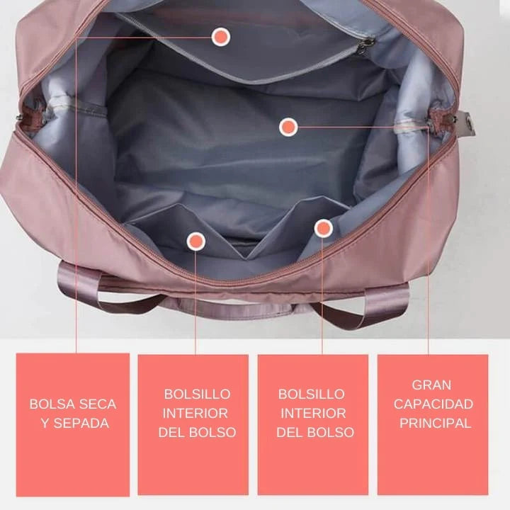 Bolso Expandible Plegable Viajero