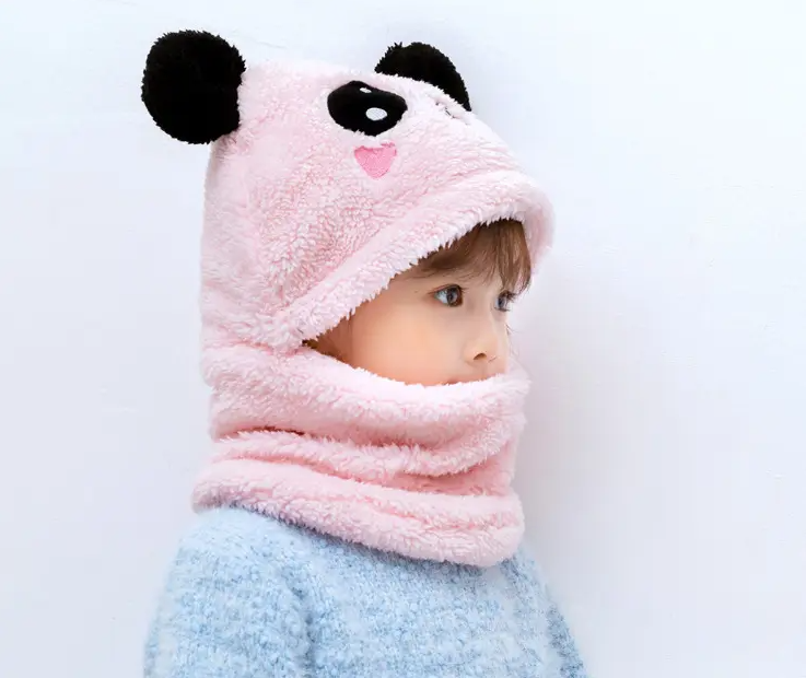 Gorro bufanda unisex para niños