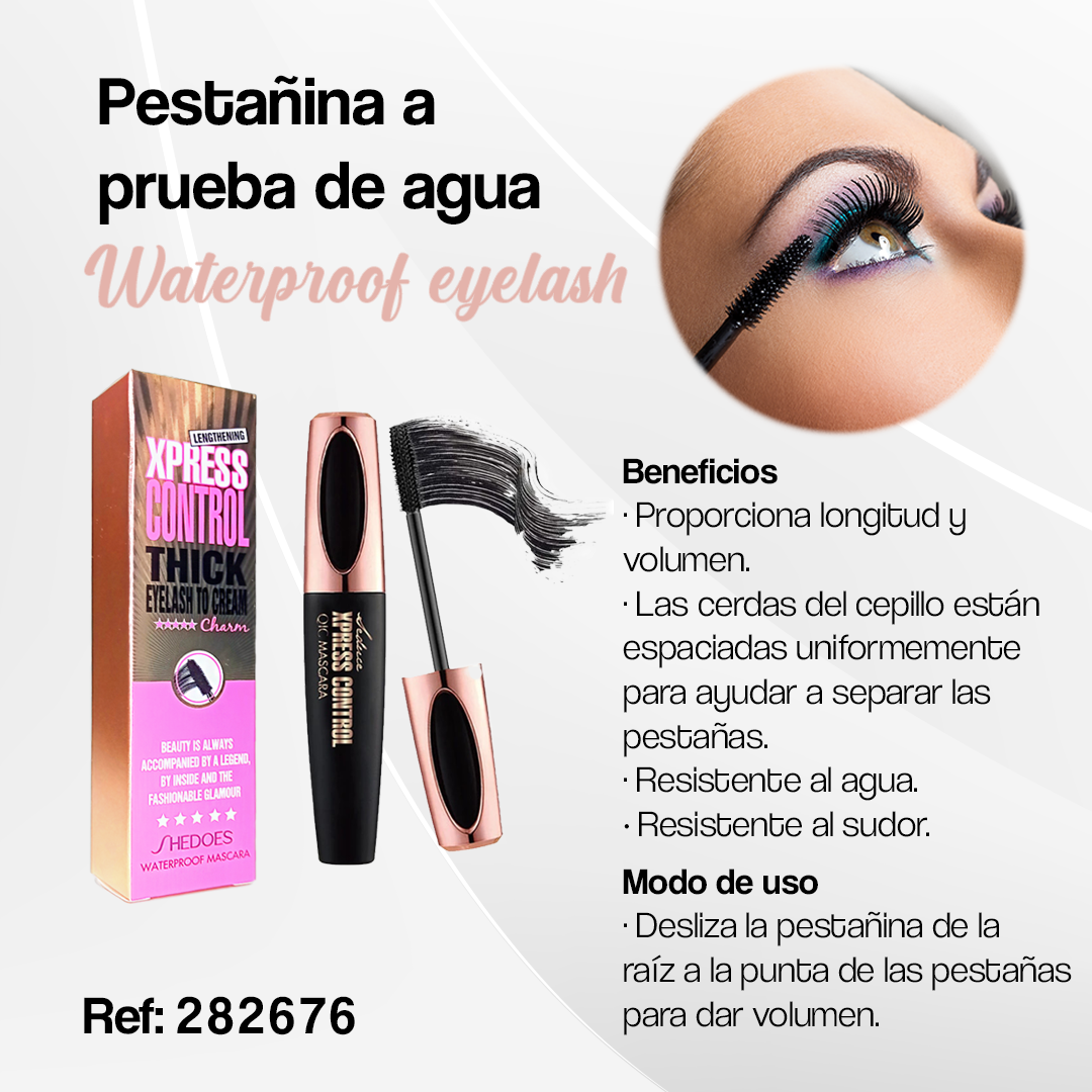PESTAÑINA A PRUEBA DEAGUA