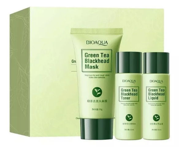 KIT ORIENTAL PUNTOS NEGROS A BASE DE TE VERDE