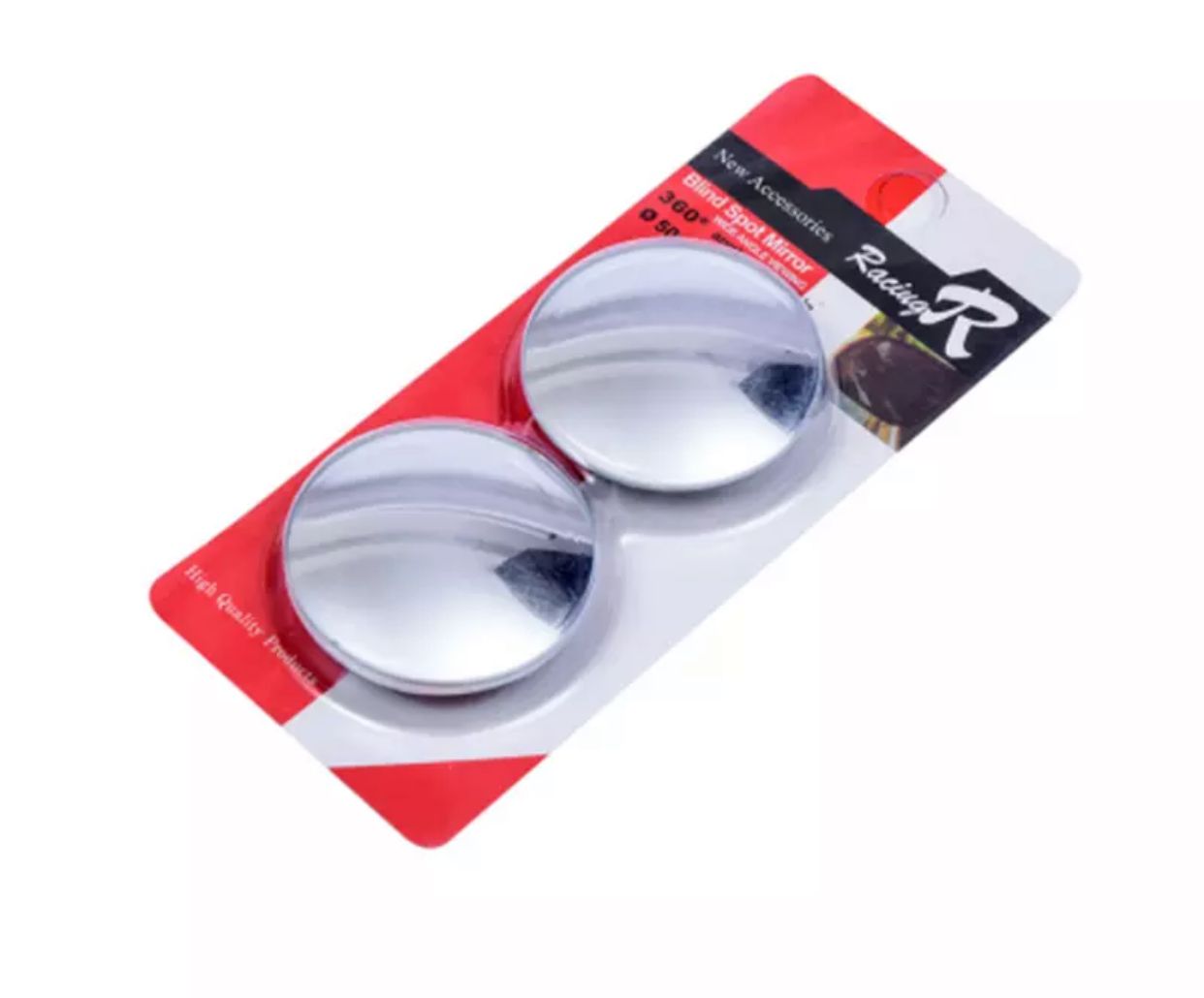 2 espejos de punto ciego, ajustable de 360 grados HD