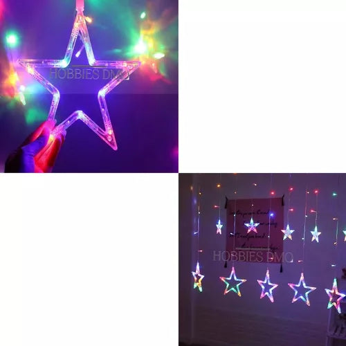 Cortina de luces Punta Estrella 3 Metros