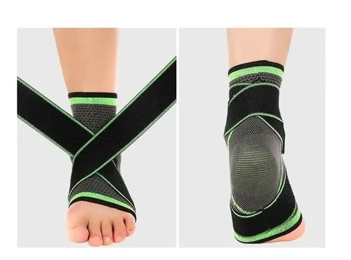 2 TOBILLERA ELÁSTICA ABRAZADERAS