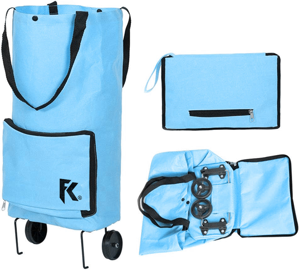 Carrito plegable con ruedas - capacidad 32 Lt.