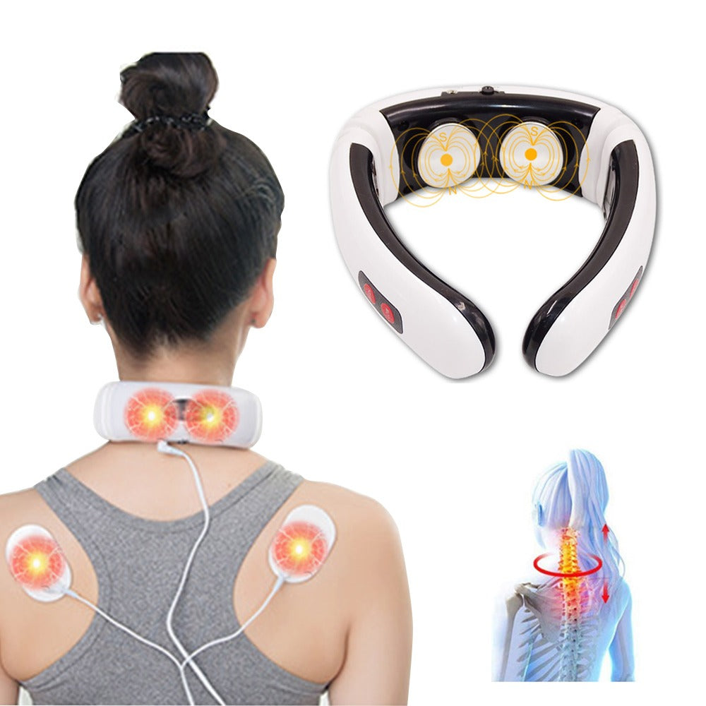 MASAJEADOR DE CUELLO + 2 ELECTRODOS