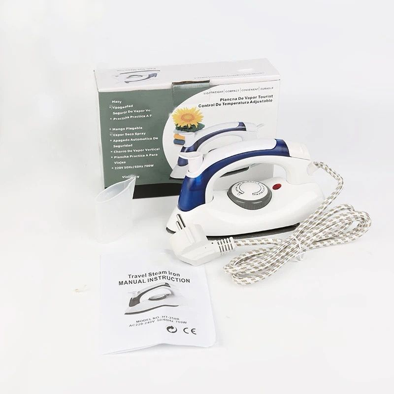 Mini Plancha Viajera Para Ropa, Plegable