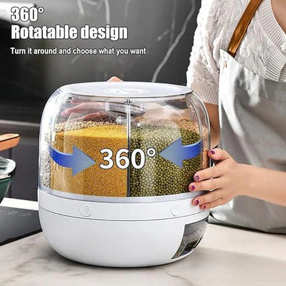 💥50% OFF 💥Dispensador de Granos Y Cereales Giratorio