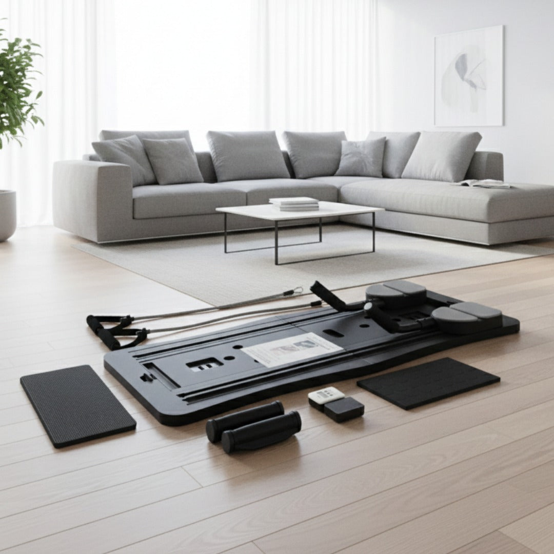 Tablero de Pilates Todo en Uno para Fuerza, Core y Glúteos