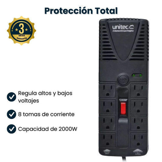 Regulador De Voltaje Automático 2000W⚡