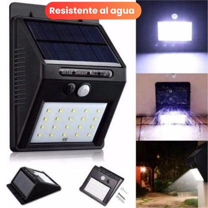Lámpara Solar Con Sensor De Movimiento
