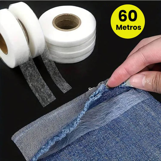 🔥HOT SALE 50% DCTO🔥 60 Mts  Cinta Adhesiva Para Fusionar Telas