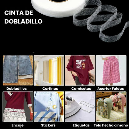 🔥HOT SALE 50% DCTO🔥 60 Mts  Cinta Adhesiva Para Fusionar Telas
