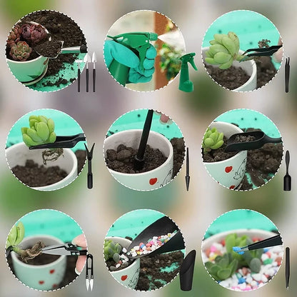 Kit 13 herramientas jardinería