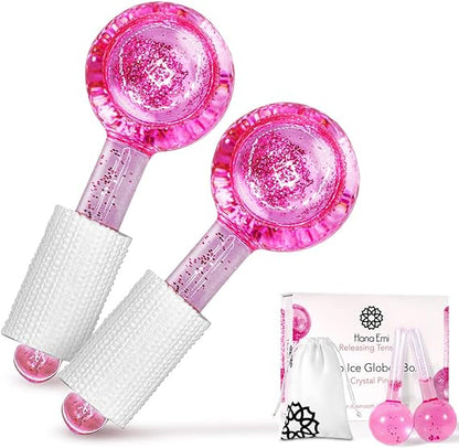 Esferas de cristal facial