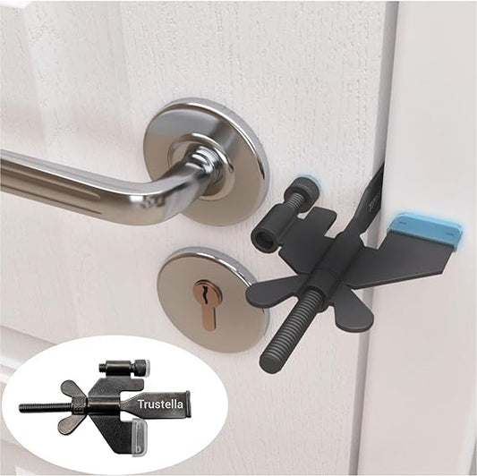 Cerradura de puerta de seguridad portátil🔏
