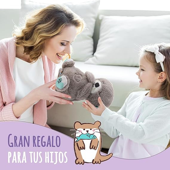 Peluche de Nutria Peluche que Respira