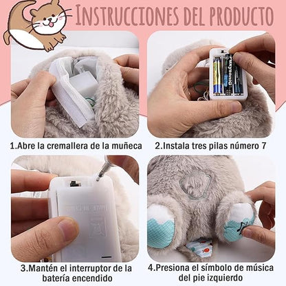 Peluche de Nutria Peluche que Respira