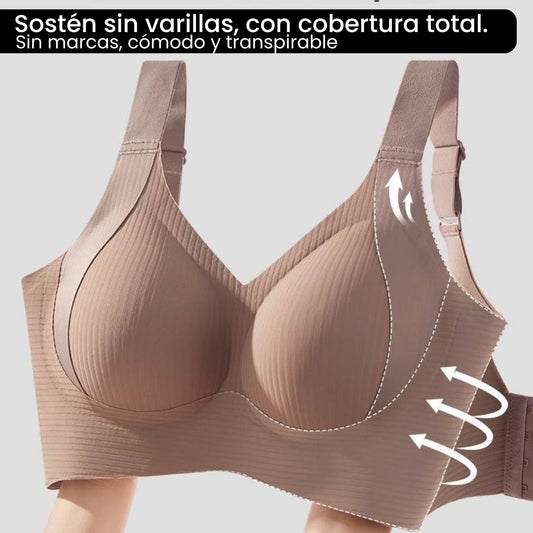 💗Sujetadores Inalámbricos de Gelatina para Mujeres Talla Grande con Soporte Sin Costuras Cobertura Completa