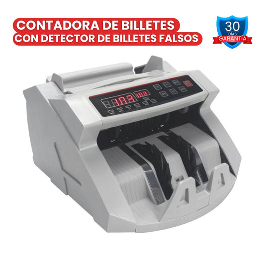 Contadora De Billetes Con Alarma Falsos