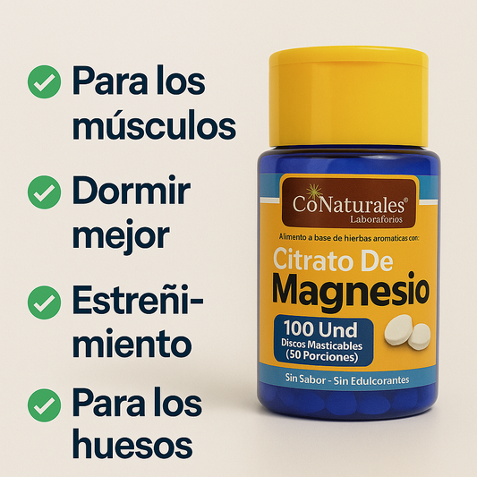Citrato de Magnesio x100 Cápsulas