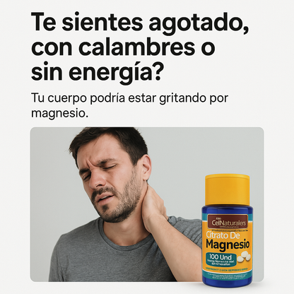 Citrato de Magnesio x100 Cápsulas