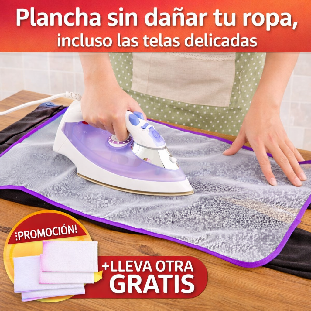 Paños de prensado para planchar, resistente al calor, protector de malla para proteger telas delicadas como seda y lana