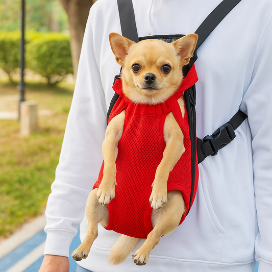 Mochila🐶🐱 de viaje para mascotas tipo bebé