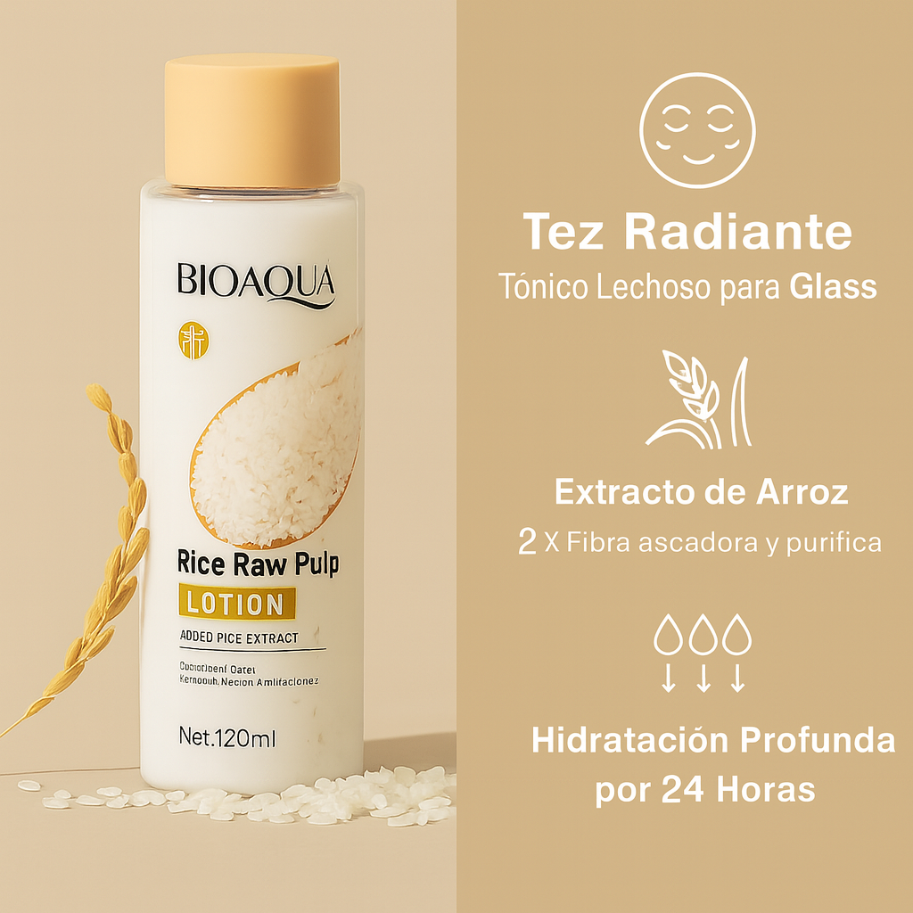 Bioaqua Glass Skin Toner – Tu brillo coreano en 12 días