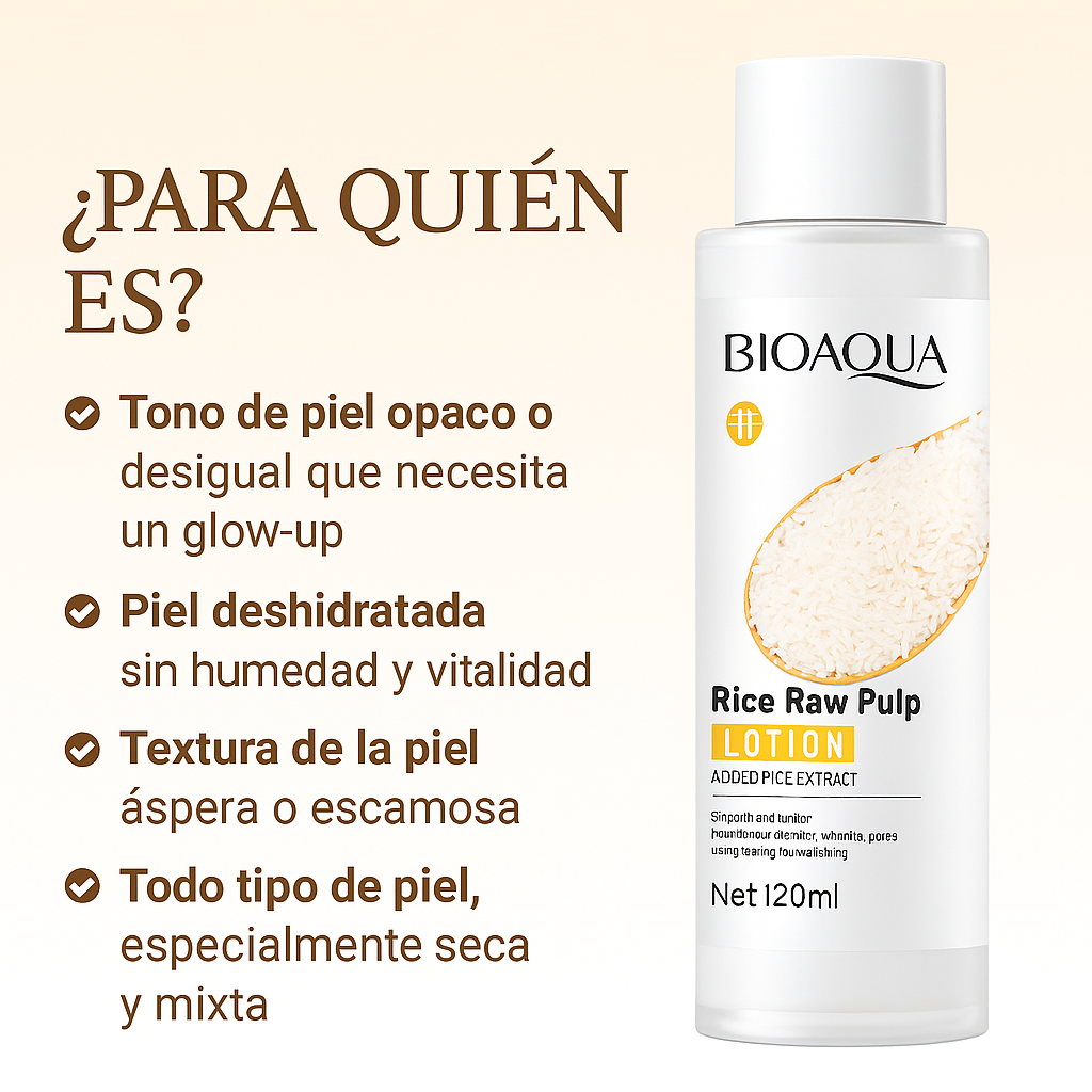 Bioaqua Glass Skin Toner – Tu brillo coreano en 12 días