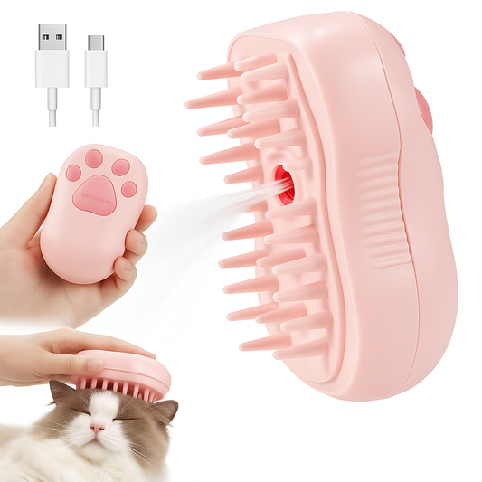 🔥71% OFF🔥 Cepillo para mascota con vapor recargable