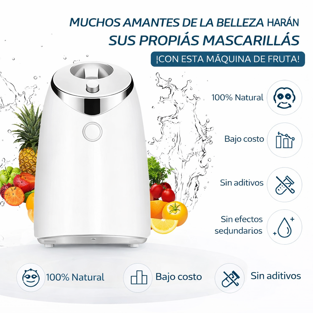 🔥HOT SALE 50% OFF🔥 Máquina para Hacer Mascarillas Faciales Naturales en Casa