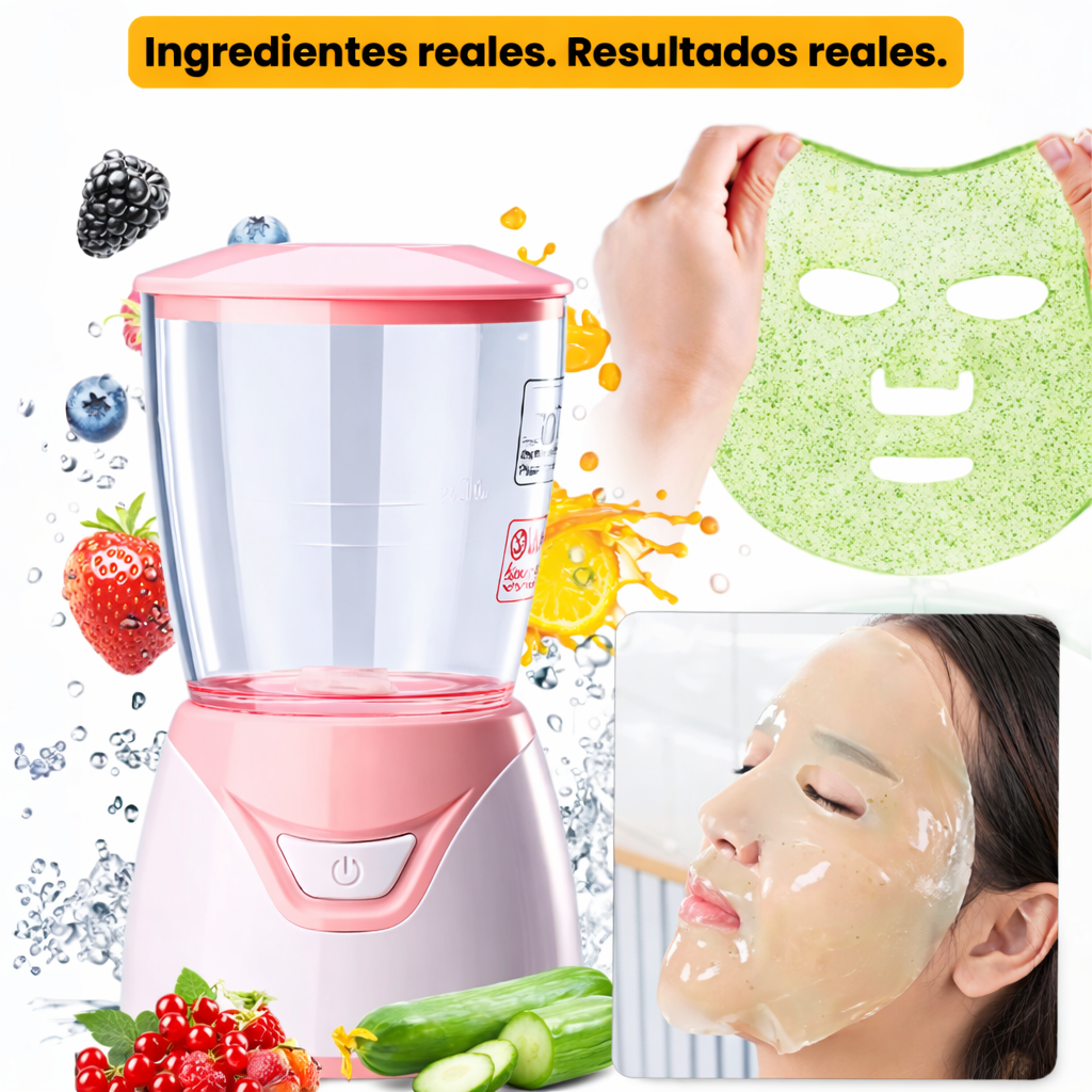 🔥HOT SALE 50% OFF 🔥 Máquina para Hacer Mascarillas Faciales Naturales en Casa. V2.0