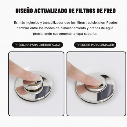 🔥Tapón universal 2 en 1 para lavabo de baño/cocina