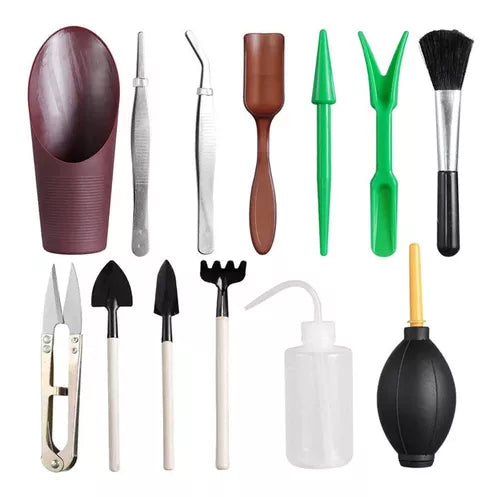 Kit 13 herramientas jardinería