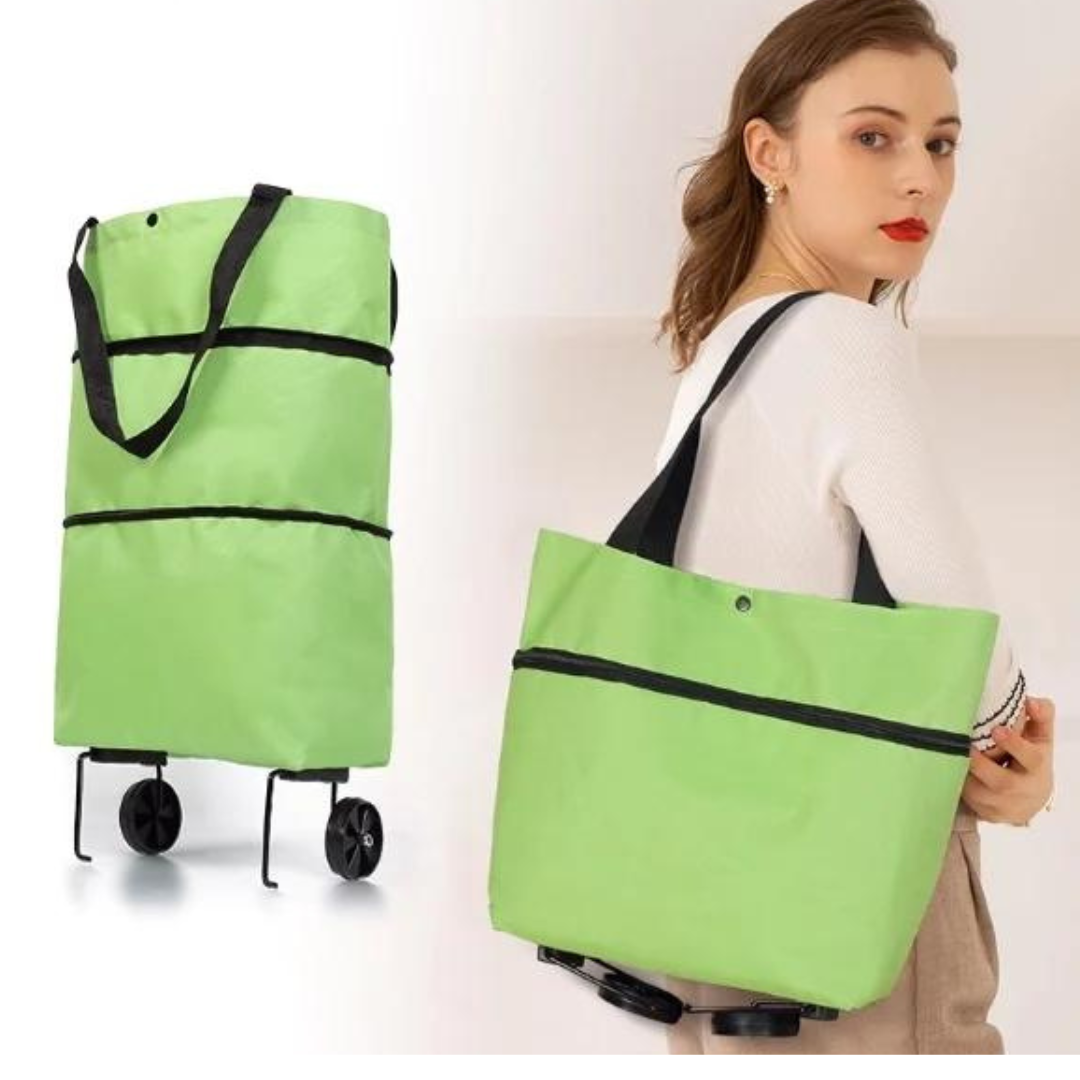 Carrito plegable con ruedas - capacidad 32 Lt.