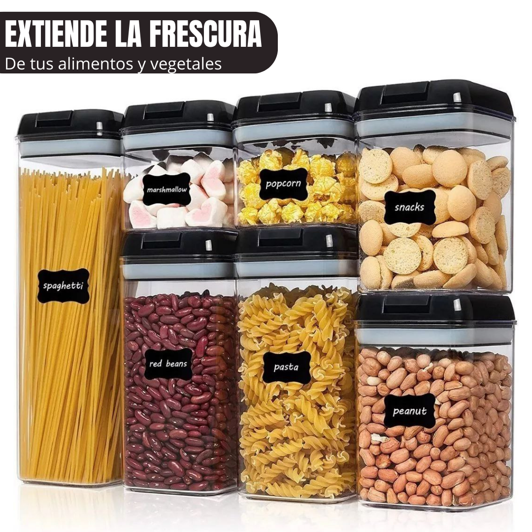 Recipientes herméticos de gran capacidad  x7